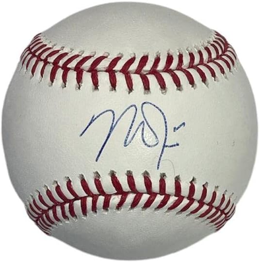Mike Trout a autografat Major League Baseball - baseball -uri autografate