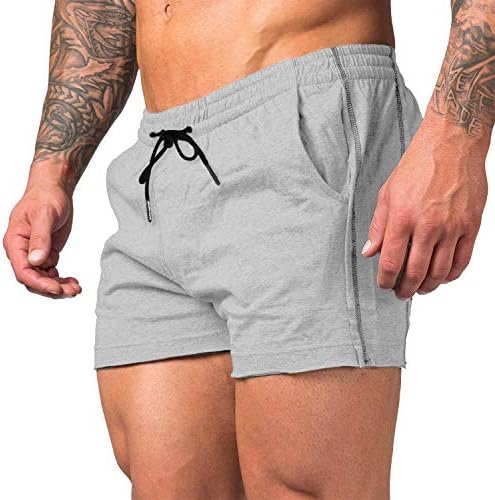 Urru pentru bărbați pentru bărbați Fitness Drying Antrenament Pantaloni scurți care rulează Antrenament Montat Pantaloni scurti