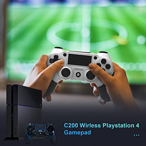 SADES PS-4 Wireless Controller GamDPAD pentru PlayStation 4/PS-4 Pro Consola, joystick la distanță, cu o reacție îmbunătățită,