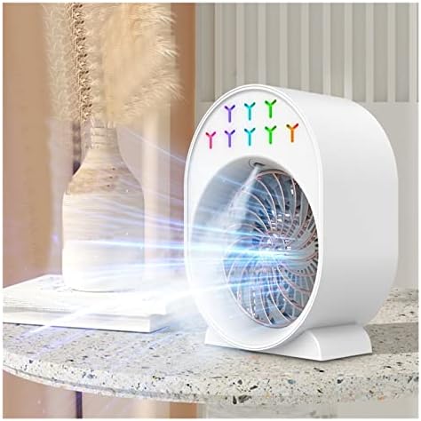Dfsyds Fan-Desktop ventilator mic Spray de răcire umidificator mic două-în-un birou ventilator de aer condiționat dormitor