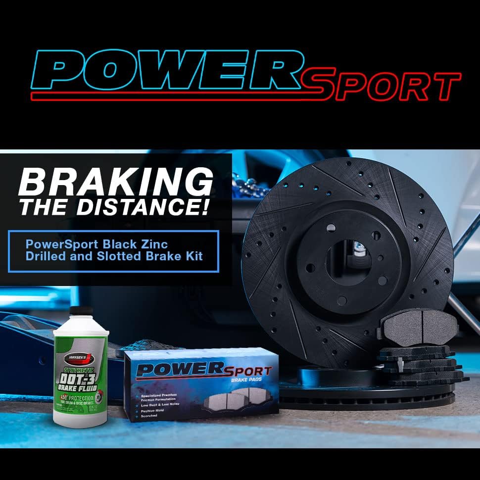 Sport Sport Sport Frace din spate și Rotori Kit | Plăci de frână din spate față | Rotori și plăcuțe de frână | Plăci de frână