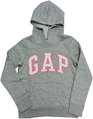 Gap Factory Girls Fleece Arch Logo Pullover Hoodie