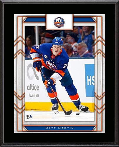 Matt Martin New York Islanders 10,5 x 13 Placă de jucători sublimati - placi și colaje pentru jucători NHL