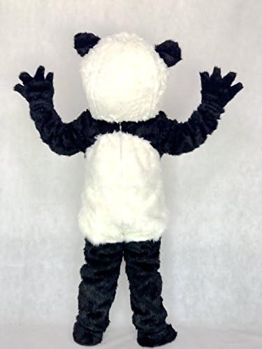 Rushapn Panda Mascot pentru adulți animal de costum