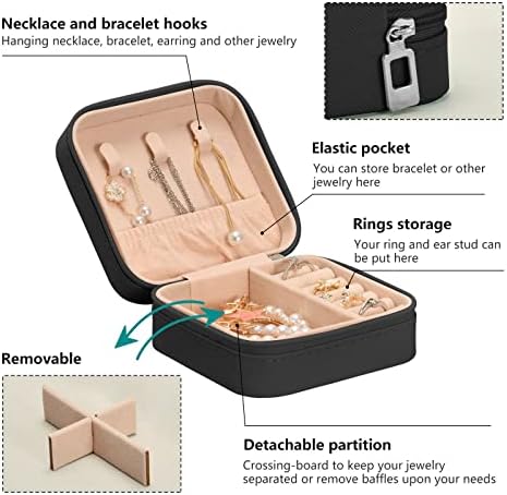 Mexican Talavera Model de bijuterii de călătorii Case din piele Portabilă Bijuterii Portabile Cutie de Bijuterii de călătorie