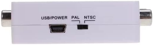 Saizhuo Pal la NTSC Converter, Mini 1080p PAL NTSC conversie reciprocă PAL la NTSC/NTSC la PAL Converter, pentru TV, DVD player/înregistratoare,