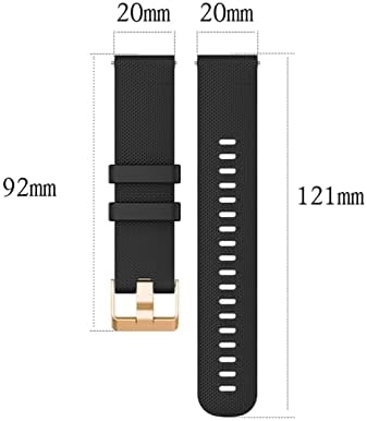 TRDYBSK 20mm curele de încheietură bandă sport pentru polar Ignite/Unite Watchband Brățară Silicon Înlocuire pentru Polar Ignite 2 curele de smartwatch