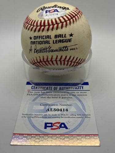 Pete Rose Reds Phillies Expos semnat Autograf oficial MLB Baseball PSA ADN *14 - Baseballs autografate