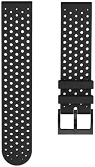 Brățară de bandă de veghe din silicon IRJFP 20mm pentru silicon pentru Suunto 3 Watchband Fitness pentru Polar Ignite/2/UNITE