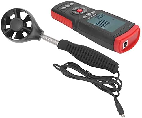 Cujux Digital anemometer CFM Meter aer debitmetru măsură vânt temperatura / viteza vânt rece CFM cu USB pentru Industriale
