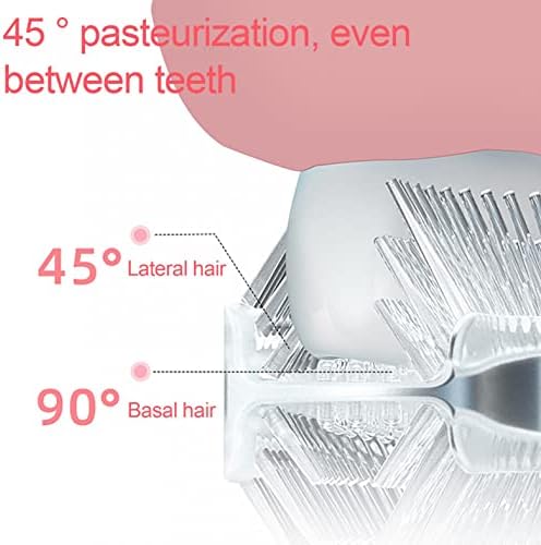 Periuță de dinți electrică în formă de U Zhiw în formă de U la copii de la 360 ° Curățarea cu șase moduri inteligente de albire