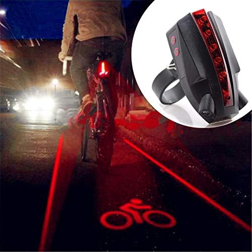Abaodam biciclete coada lumina spate ciclism proiector siguranță lampa de avertizare lanterna spate pentru Mountain Bike