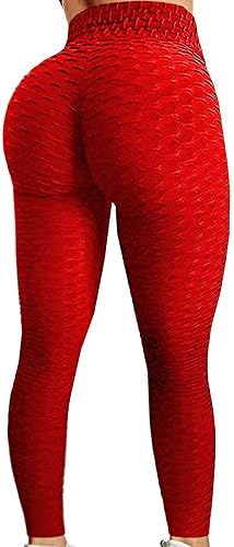 Pantaloni largi pentru picioare femei jambiere din piele artificială Talie Înaltă Stretch Butt Lift Fleece căptușit pantaloni