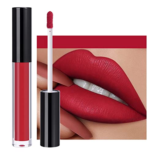 WGUST Lip Gloss Base Small Velvet Liquid Lipstick Cosmetics Classic Waterproof Long Lasting Smooth soft Arrival Color full