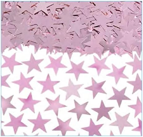 Pachet confetti Mini Star metalic / Blush roz | 1ct