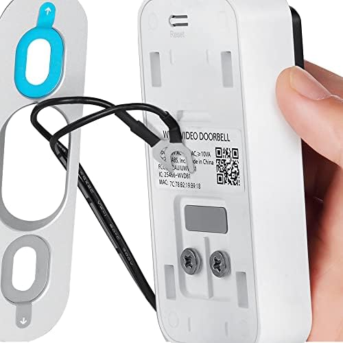 Adaptor de alimentare Wasserstein Compatibil cu Wyze Video Doorbell Pro, Google Nest Doorbell, Eufy Security Doorbell și Arlo