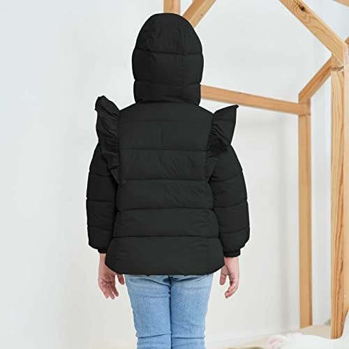 Paltoane de iarnă Unicomide pentru copii Imprimați 3D Down Hood Alternative Girls Patine pentru 6m-6T