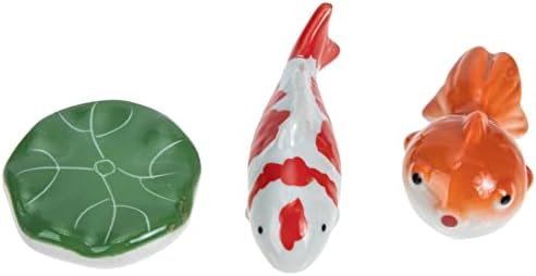 Sewroro 3pcs ceramice mingea pește rezervor Float artificiale acvariu pesti acvariu Decor plutitoare Ornament ocean mare animale