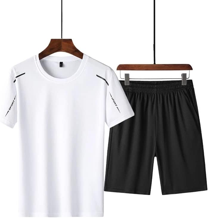 N/A Track -Clock Track Track Track Sportswear Tricouri cu mânecă scurtă+Seturi scurte din două piese Costume sportive pentru