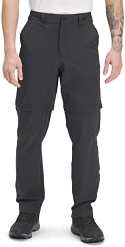 Pantalon convertibil pentru bărbați din North Face, Grey asfalt, 30 obișnuit