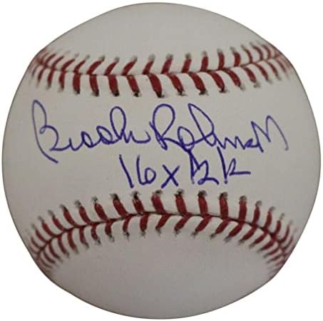 Brooks Robinson Autografat Baltimore Orioles OML Baseball 16X GG JSA 12925 - Baseballs autografate
