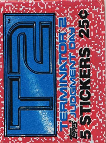 1991 Pachet de carduri de tranzacționare Terminator 2