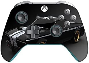 Gadgeturi înveliți pielea autocolantului de decalare de vinil imprimat pentru Xbox One/One S/One X Controller - Mașină neagră