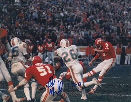 Lloyd Mumphord Miami Dolphins 17-0 Acțiune semnată 8x10 - Fotografii NFL autografate
