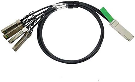 LODFIBER 1M Rețele de ienupăr QFX-QSFP-DACBO-1M compatibil 40G QSFP+ la 4x10G SFP+ Pasiv Direct Atașat Cablu de întrerupere
