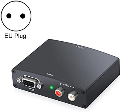 Conectori Mini VGA la HDMI 1.3 Semnal audio analogic la Convertor digital suport 1080p Echipament de ieșire video adaptor -