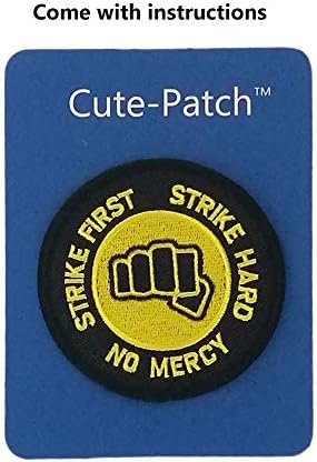 Drăguț-patch fără milă karate copil brodat fier pe patch