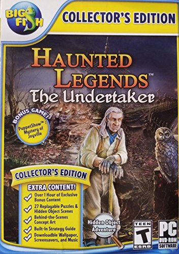 Haunted Legends The UNDERTAKER COLLECTOR ' s EDITION Hidden Object joc BONUS