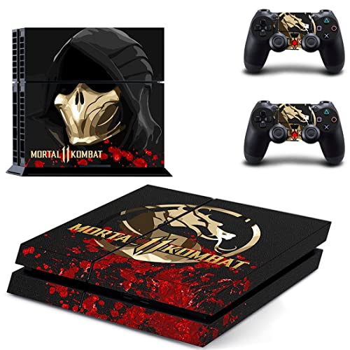 Pentru PS4 Normal - Game Ninja Mortal Best War Kombat X PS4 sau PS5 Sticker Skin pentru PlayStation 4 sau 5 Consola și controlere