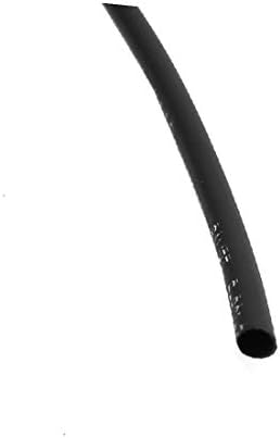 X-Dree Heat Tube Tube Sârmă de cablu Mânecă de cablu de 25 de metri lungime 1mm Dia Black (Manicotto per cavo Avvolgicavo TermoreSringibile