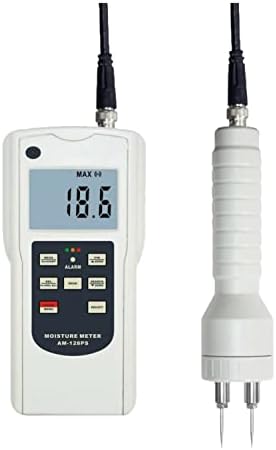 Yfyiqi Tip Pin Conținut de umiditate Tester Tester de umiditate pentru tutun de tâmplărie din lemn cu retrogradare de măsurare