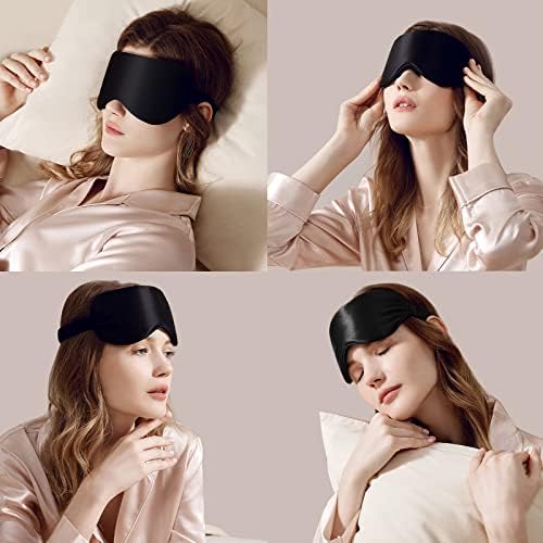 Masca de somn, masca de somn a femeilor 3d memorie stereo din spumă de mătase masca de somn pentru dormit pentru somn, bună