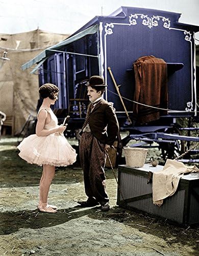 Charlie Chaplin 11x14 Color Photo 5C