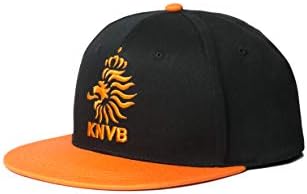 Ventilator de ventilator netherlands KNVB Hat Snapback licențiat oficial negru/portocaliu