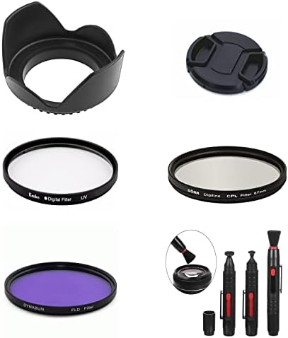 SR10 67mm Camera Bundle lentilă capota capac UV CPL FLD filtru perie compatibil cu Sigma FP, Sigma FP L cu Panasonic LUMIX