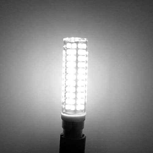 Edearkar 15w E12 LED bec lumina zilei Alb 6000K, 136 LED-uri 2835 SMD, Dimmable, 150W halogen echivalent, AC110V, E12 de bază,