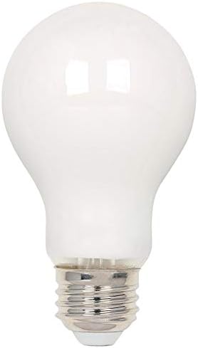 Westinghouse Lighting 5016300 6,5 Watt A19 bec cu LED cu filament alb moale, cu bază medie