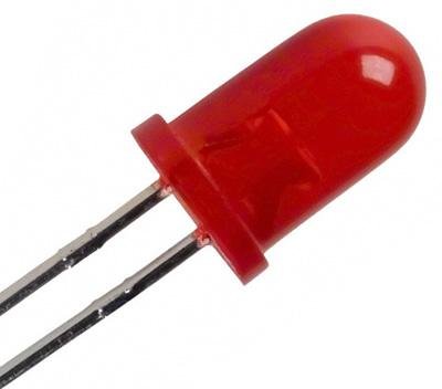 LUMEX SSL -LX5093BHD RED Ø 5 mm 60 ° 5 MCD 3 V Indicator LED de clipire difuză - T -1 3/4 - 100 Articol