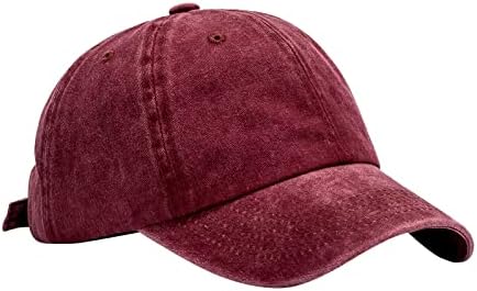 Men Womens Hat Vintage Caps de baseball neconstruit Plain Profil scăzut Reglabil Vara în aer liber Clasic Blank Hat pălărie