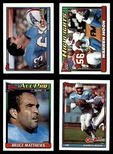 1991 Topps Houston Oilers Team a stabilit Houston Oilers NM/MT Oilers