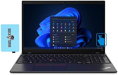 Lenovo ThinkPad L15 Gen 3 15.6 Touchscreen FHD IPS Laptop w / Dockztorm Dock