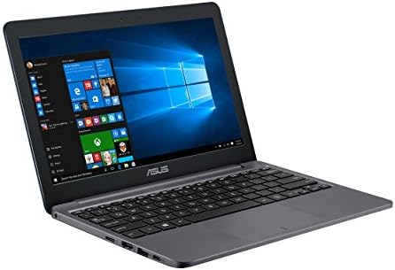 ASUS VivoBook E203na-Ys03 Laptop cu Design de 11,6, procesor Intel Dual-Core Celeron N3350 2,4 GHz, 4 GB RAM DDR3, stocare