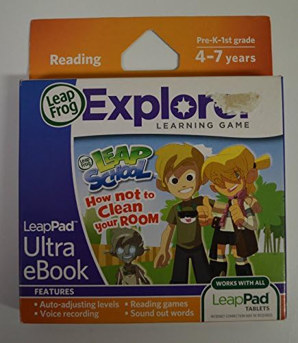 Leap Frog Explorer Learning Game School LEAP Cum să nu vă curățați camera! .HnGG_634T6344 G134548TY22321