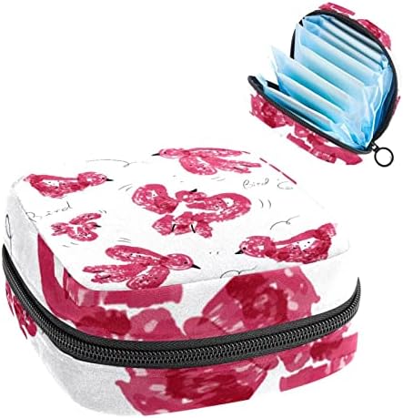 ORYUEKAN sac de depozitare a șervețelului sanitar, geantă portabilă de perioadă pentru femei, Fete, pungă menstruală, nori de artă abstractă