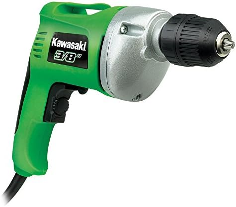 Kawasaki 840176 Verde 5.8 Amp 3/8-Inch Viteză Variabilă Reversibilă Drill