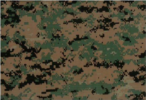 USMC Marpat Woodland Green Digital camuflaj nailon / bumbac Twill 65 lat - de curte